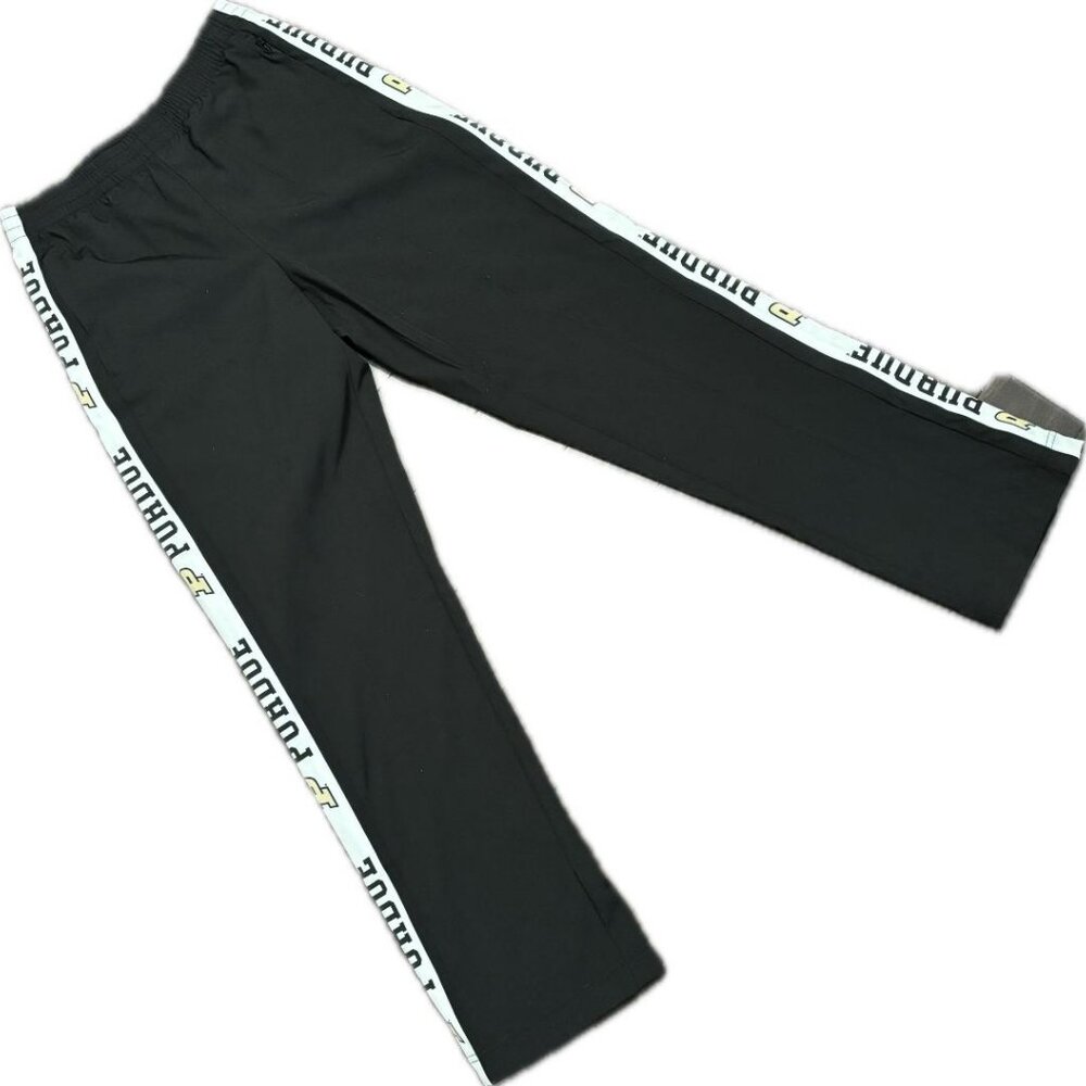 GAME NWT Womans Black PURDUE University Collegiate Tear Away Swishy Pants SZ S - Picture 8 of 9